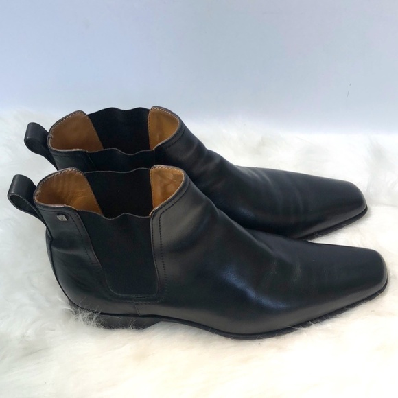 Louis Vuitton Authentic Mens Black Boots Size 6 - Picture 5 of 12